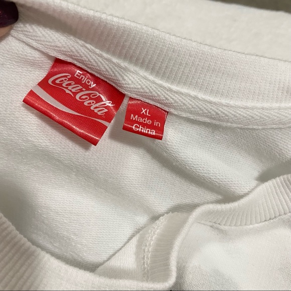 Coca Cola Tie Dye Graphic Sweatshirt - Picture 3 of 3